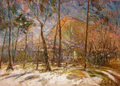 Bear Mountain 32x45 Oil on Canvas 2010